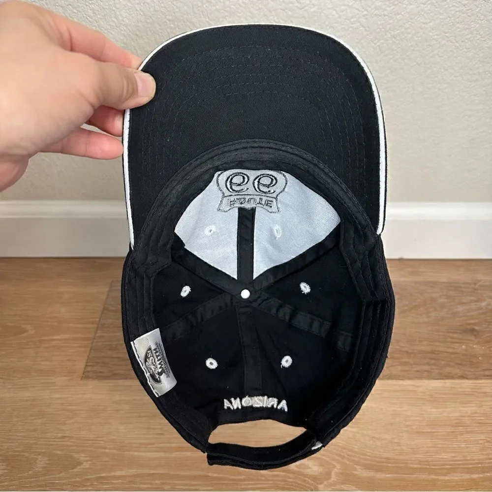 Route 66 Embroidered Black Adjustable Hat